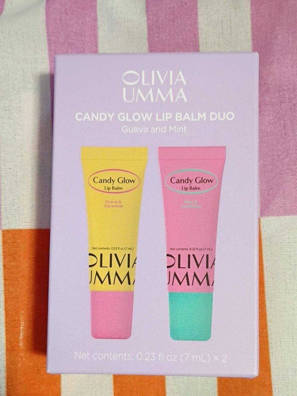 Olivia Umma Candy Glow Lip Balm Duo